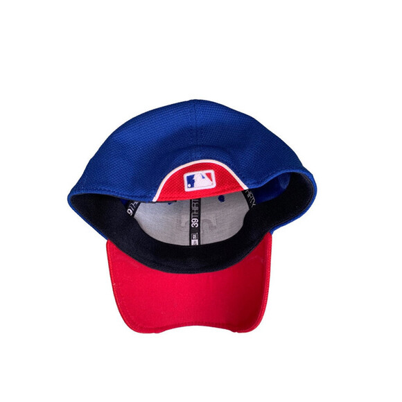 TEXAS RANGERS NEW ERA 39THIRTY BLUE CAP/HAT SMALL-MEDIUM BASEBALL - Picture 2 of 5